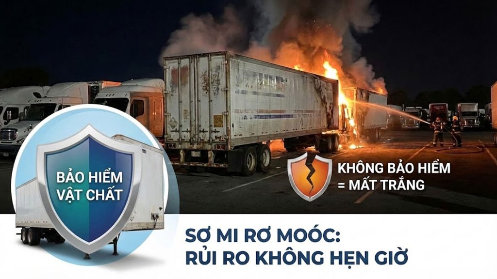 Bảo hiểm vật chất sơ mi rơ moóc