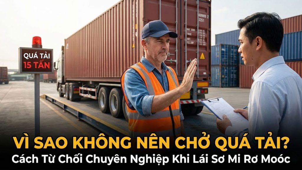 Vì Sao Không Nên Chở Quá Tải? Cách Từ Chối Chuyên Nghiệp Khi Lái Sơ Mi Rơ Moóc