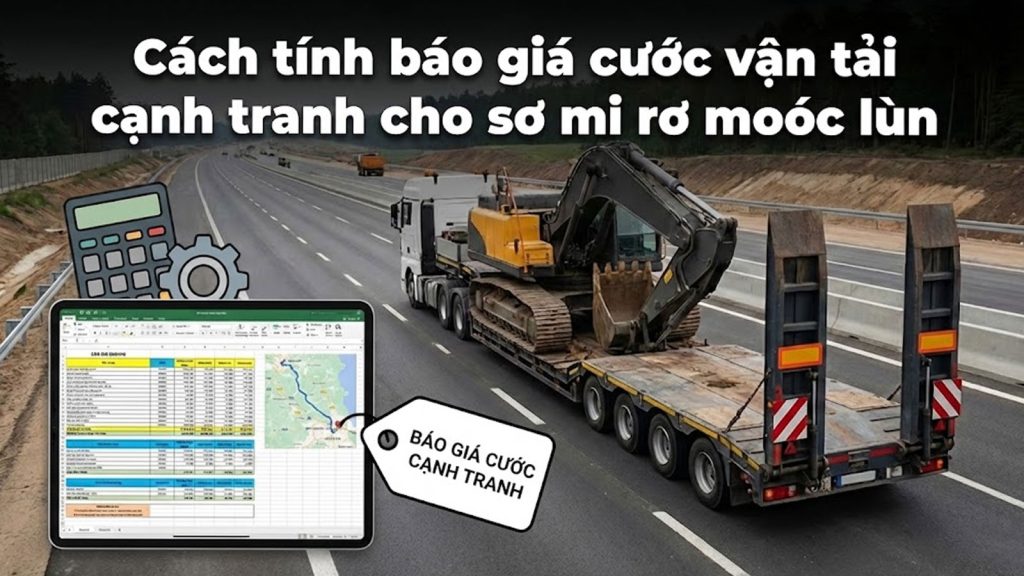 sơ mi rơ moóc lùn (Lowbed)