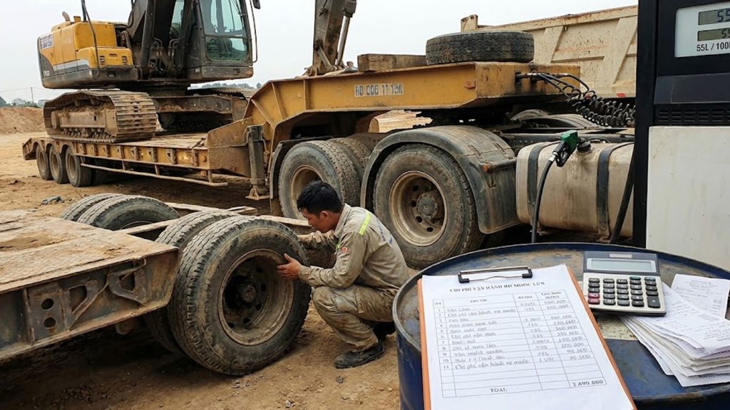 sơ mi rơ moóc lùn (Lowbed)