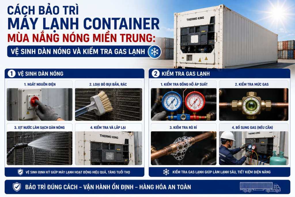 MỘT NGÀY LÀM VIỆC CỦA KỸ THUẬT VIÊN BẢO TRÌ MÁY LẠNH TẠI TRẠM ĐÀ NẴNG: QUY TRÌNH DỊCH VỤ TẬN TÂM VÀ CHUYÊN NGHIỆP