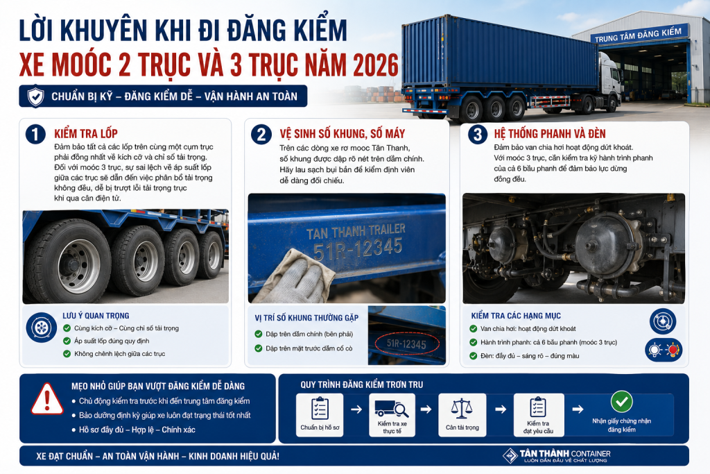QUY CHUẨN VỀ ĐÈN TÍN HIỆU VÀ PHẢN QUANG CHO SƠ MI RƠ MOÓC CHẠY ĐÊM: ĐẢM BẢO AN TOÀN GIAO THÔNG VÀ TIÊU CHUẨN CHIẾU SÁNG THEO ĐĂNG KIỂM