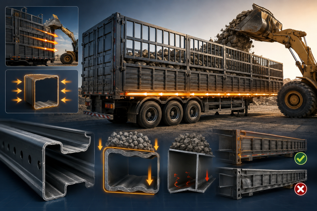 THIẾT KẾ DẦM BIÊN DẬP SÓNG CHỮ C TRÊN MOÓC LỒNG