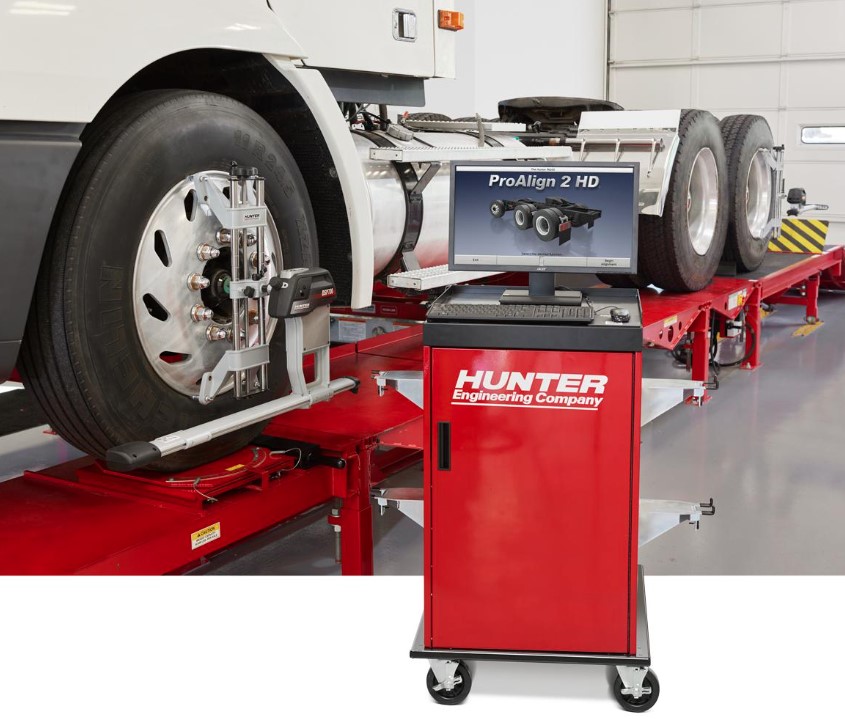 Kỹ thuật căn chỉnh góc đặt bánh moóc (Alignment) cho sơ mi rơ moóc tải nặng