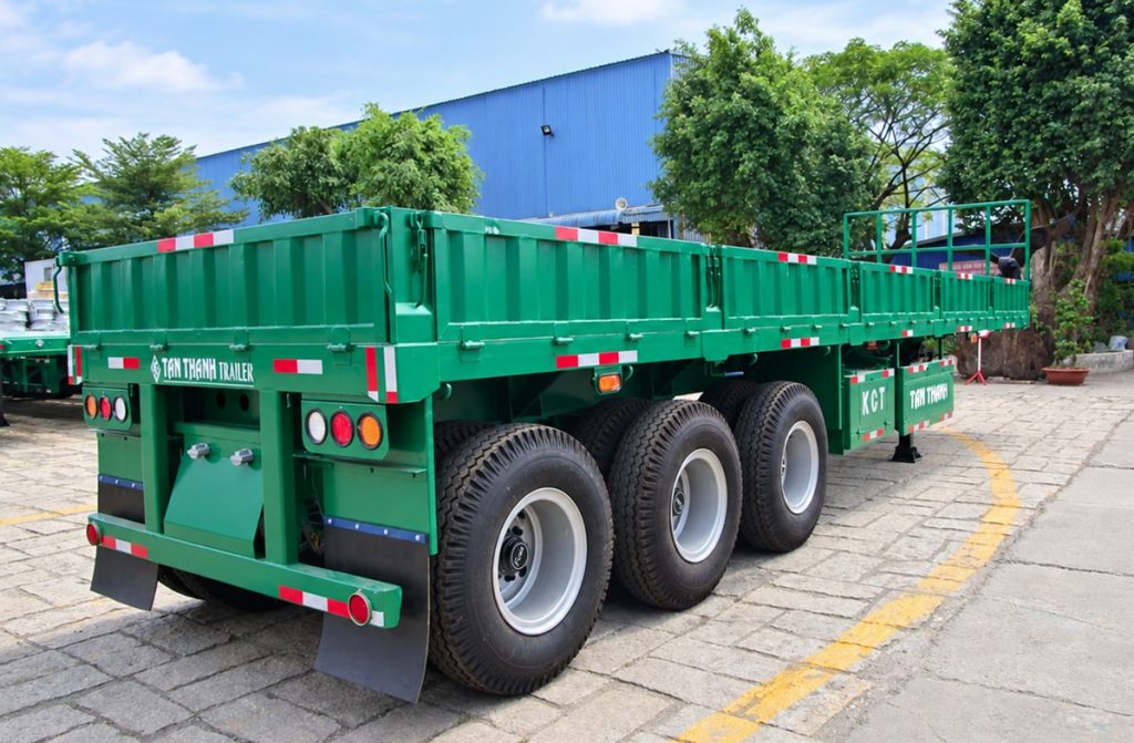 Chuyên chở đa năng container hàng rời mooc J43-BA-02