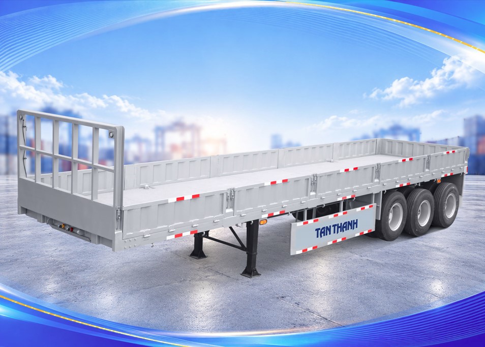 Chuyên chở đa năng container hàng rời mooc J43-BA-02