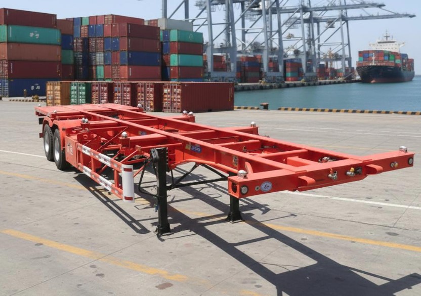 Bí quyết chọn mua moóc xương chở container 40 feet bền bỉ tại cảng biển