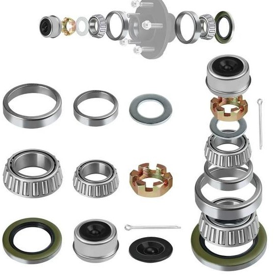 Thay vòng bi moóc tải nặng: Hướng dẫn thay thế bạc đạn (vòng bi) moóc đúng kỹ thuật không hỏng trục