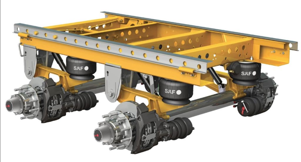 Tìm hiểu cơ chế hoạt động của hệ thống treo trượt moóc (Air Ride Suspension)