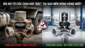 Rủi ro từ việc sử dụng cóc chia hơi "bãi": Tại sao nên dùng hàng mới?