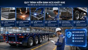 KIỂM ĐỊNH KCS KHẮT KHE: QUY TRÌNH SẢN XUẤT TẠO SỰ AN TÂM TUYỆT ĐỐI